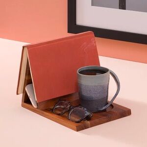 BookNook Wooden Reading Valet